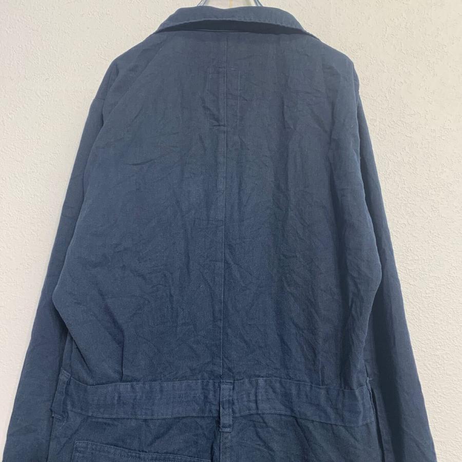 U.S.NAVY 長袖 ツナギ 40R ネイビー ミリタリー ワークウェア 作業服