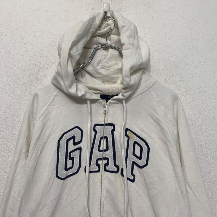 GAP ロゴ スウェット パーカー ギャップ L キッズ 150〜 ホワイト