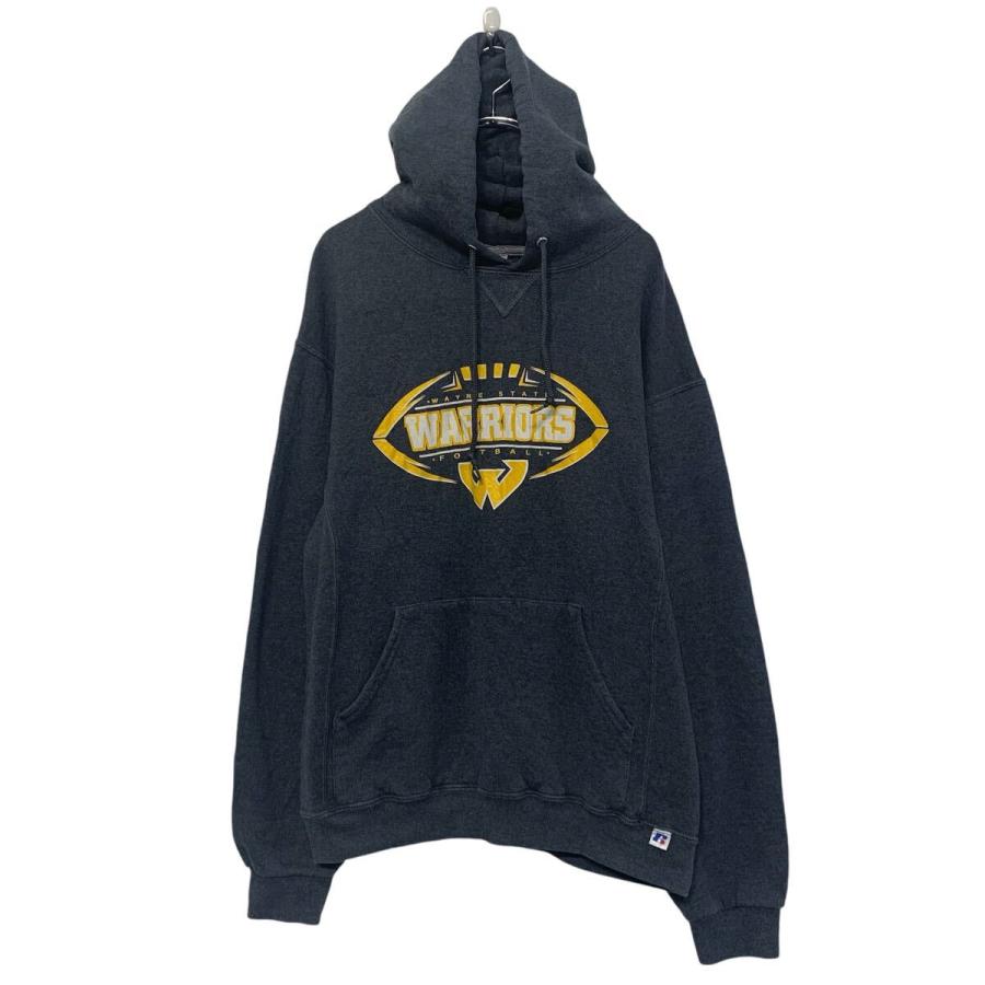 RUSSELATHLETIC プリント スウェット パーカー ラッセルアスレチック M