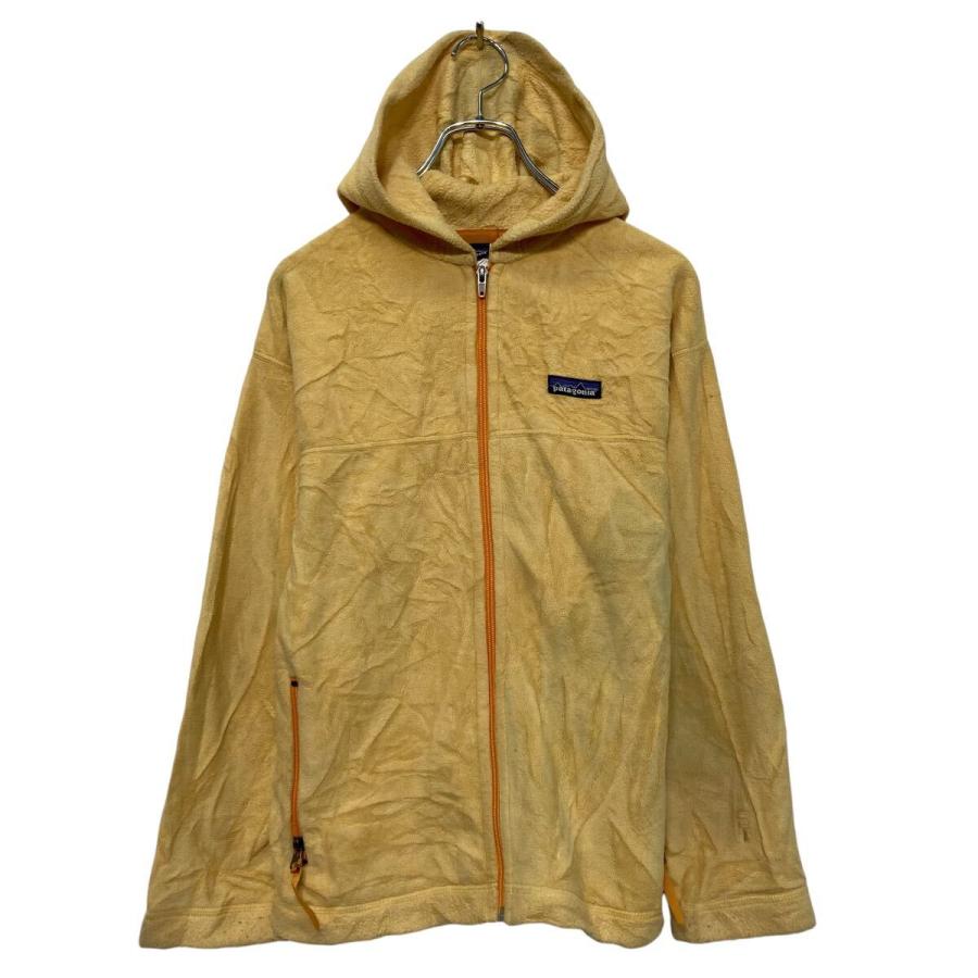 Patagonia フリース ジャケット パタゴニア キッズ XL イエロー 