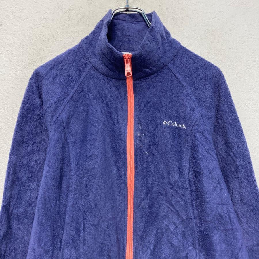 Columbia フリース ジャケット コロンビア M ネイビー フルジップ