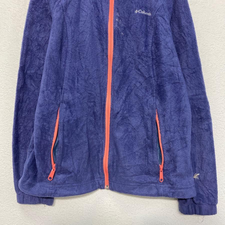 Columbia フリース ジャケット コロンビア M ネイビー フルジップ