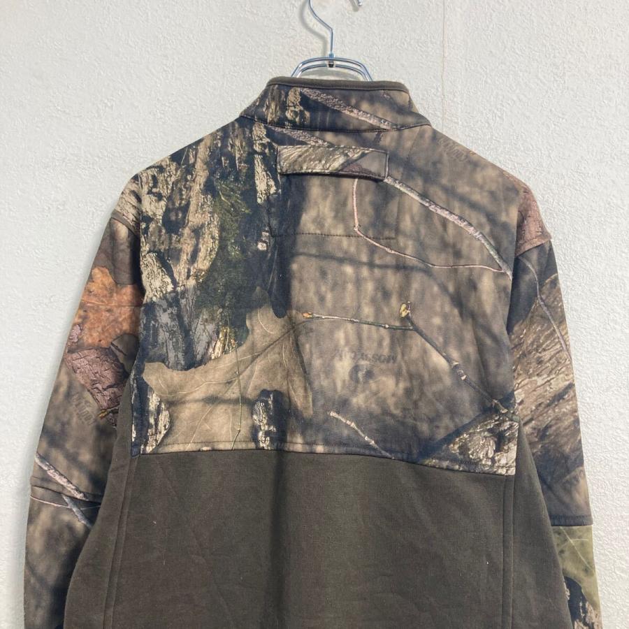FIELD & STREAM プリント ジャージ プルオーバー L ブラウン リアル