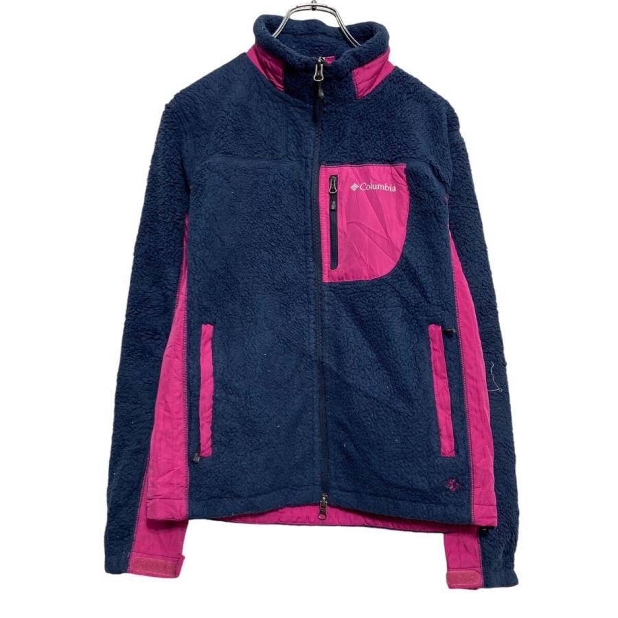 Columbia フリース ジャケット コロンビア レディース M ネイビー