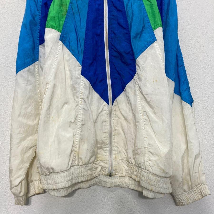 LAVON ナイロン ジャケット L レディース ホワイト ブルー ラボン 