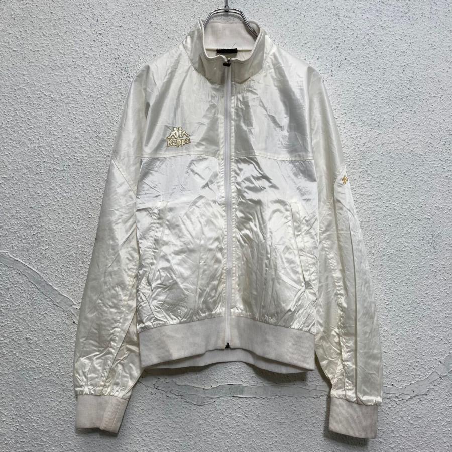 KAPPA ナイロン ジャケット カッパ L ホワイト ブルゾン フルジップ 