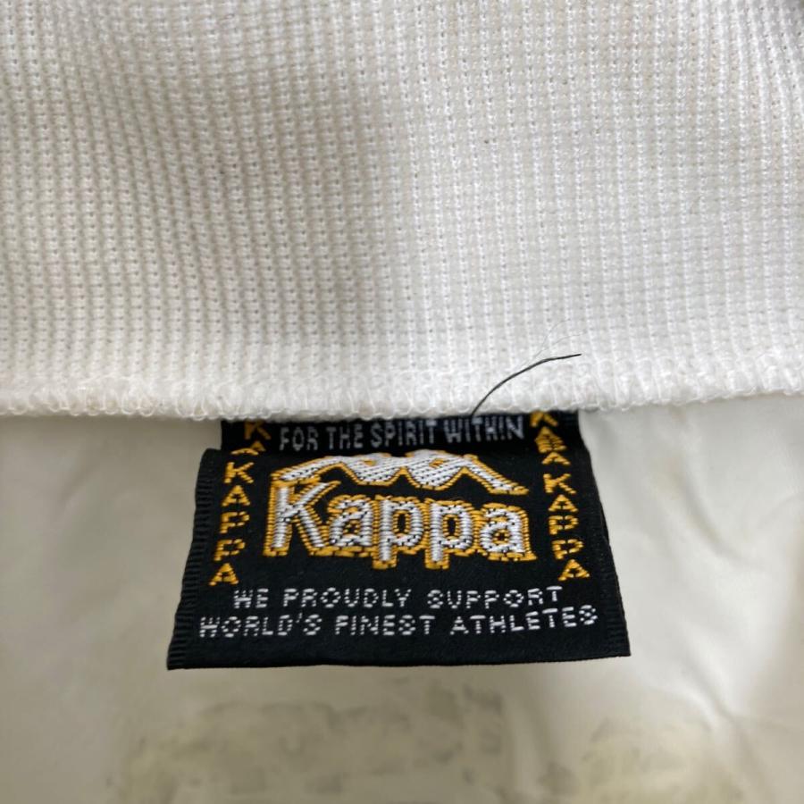 KAPPA ナイロン ジャケット カッパ L ホワイト ブルゾン