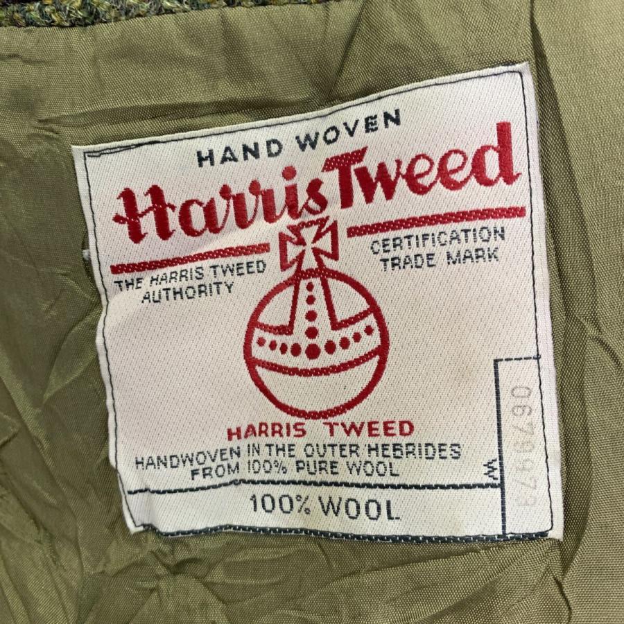 HARRIS TWEED テーラード ジャケット L サイズ 程 マルチカラー ウール