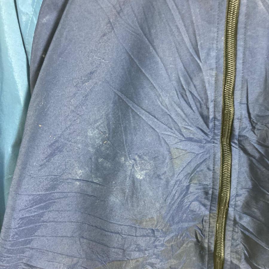 140 Nike ジップアップジャケット M ブルー NIKE ナイロンジャケット M ネイビー ブルー ナイキ ジップ