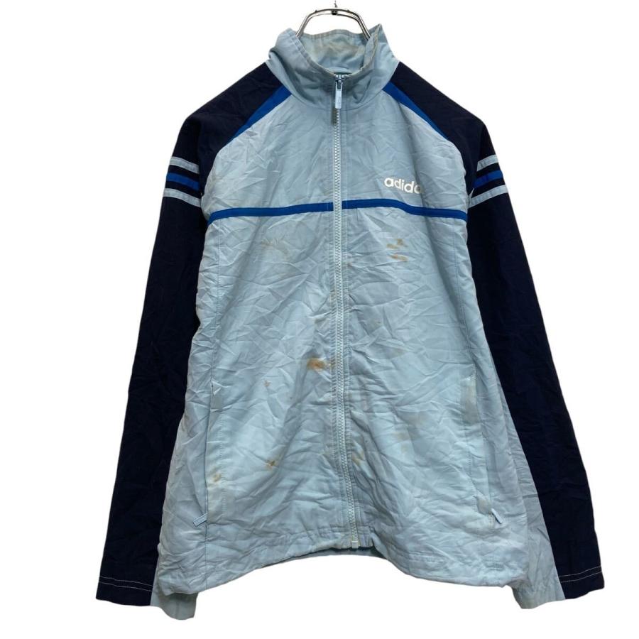 adidas ジャケット アディダス キッズ M~ ライトブルー スポーツウェア 