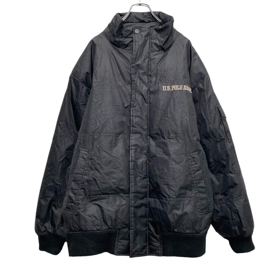 U.S.POLO ASSN. ナイロン ジャケット ユーエスポロアサン M ブラック 