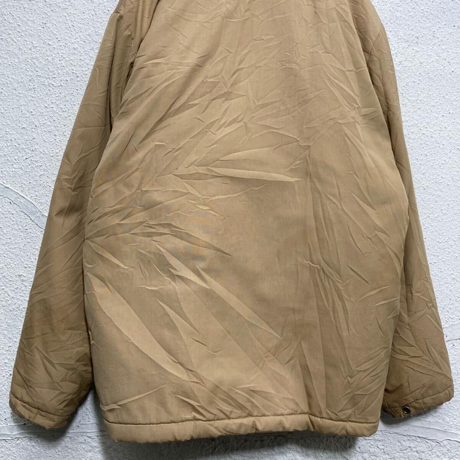 SURVIVAL SERIES ナイロン ダウン ジャケット L ベージュ スナップ