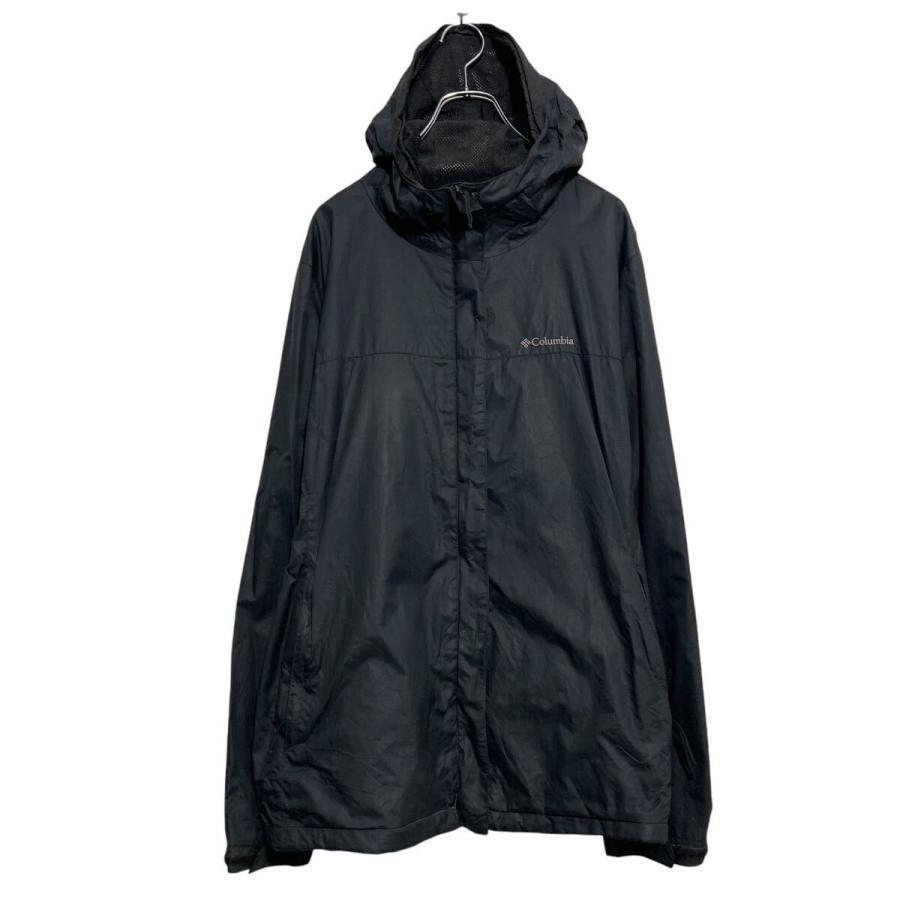 Columbia ナイロン ジャケット コロンビア XXL ブラック マウンテン 