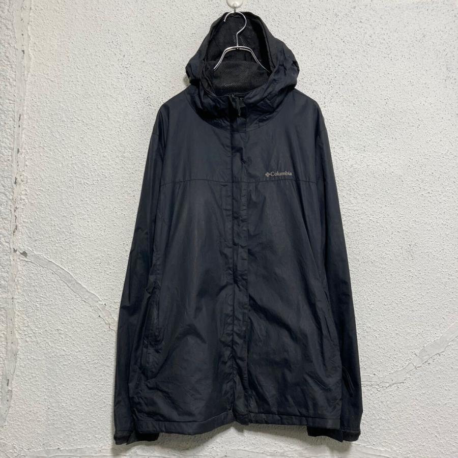 Columbia ナイロン ジャケット コロンビア XXL ブラック マウンテン 
