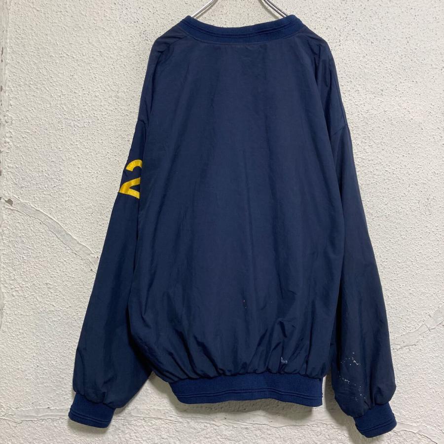 90's ADMIRAL 2P刺繍 大きめサイズ 古着 プルジャケット/ピステ