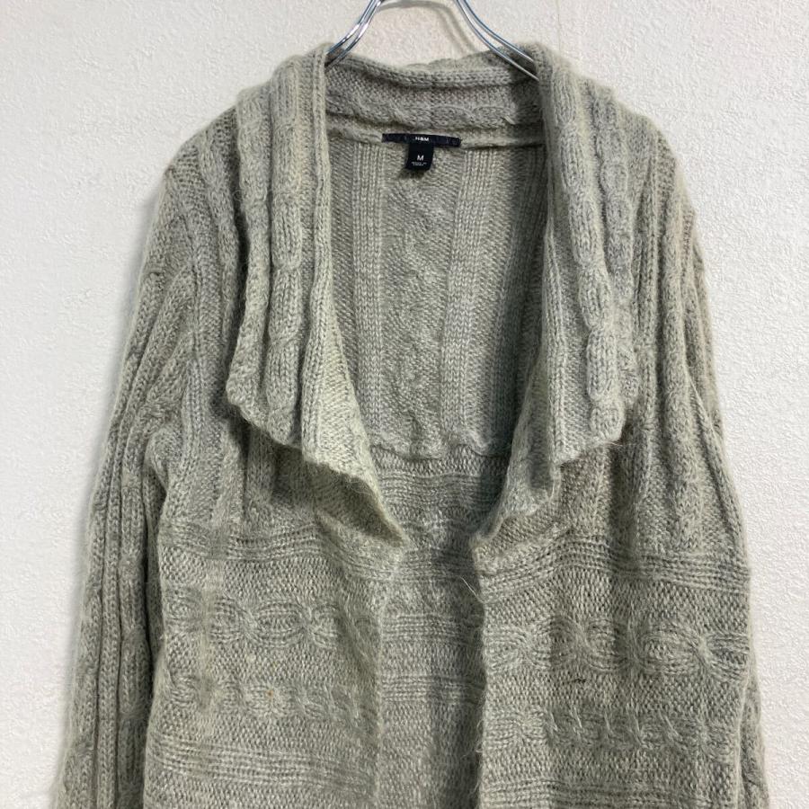 H&M モヘア混 ニット セーター カーディガン レディース M
