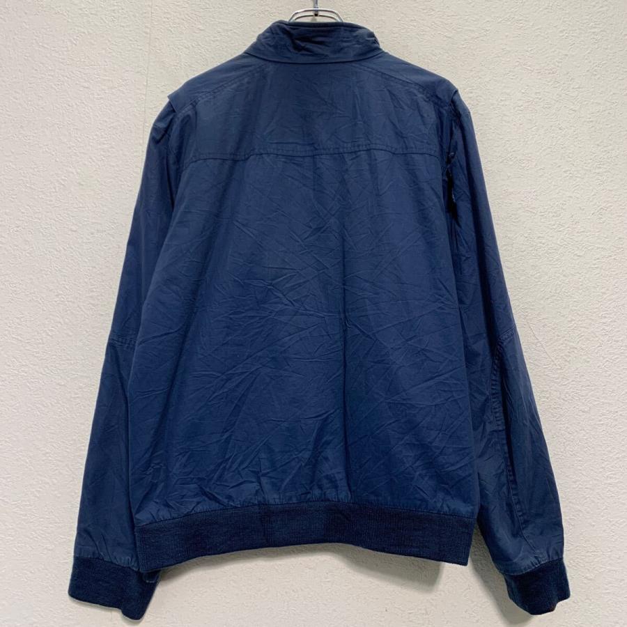 ワーク ジャケット M ネイビー フルジップ ポケット付き 古着卸