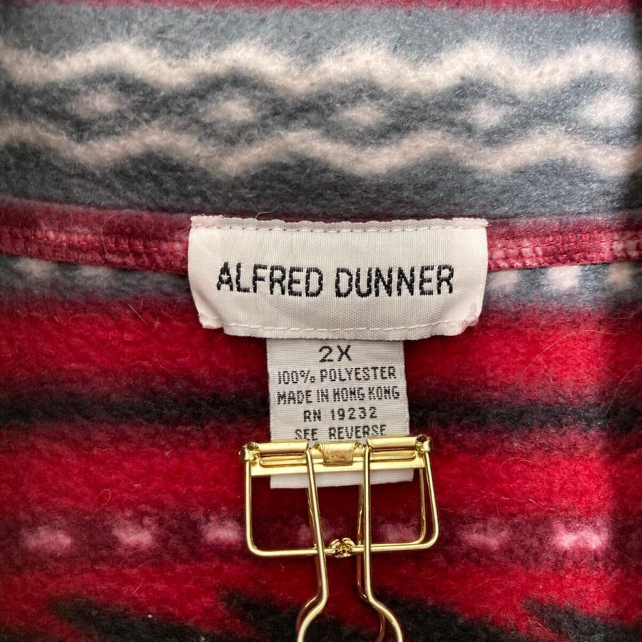ALFRED DUNNER フリース ジャケット アルフレッドダナー 2X レッド 総