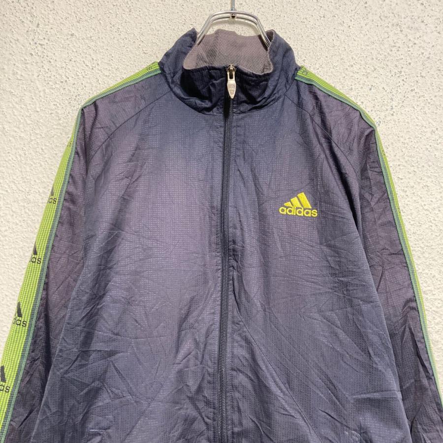 adidas ジャケット アディダス S ネイビー スポーツウェア フルジップ 