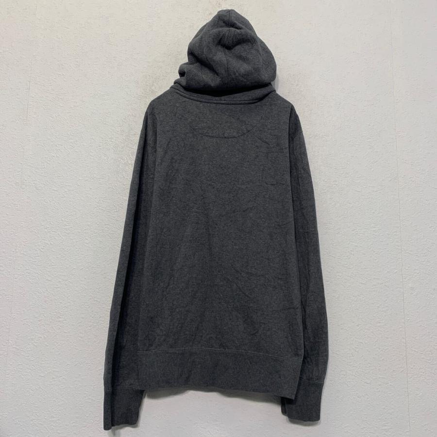 NIKE ロゴ スウェット パーカー ナイキ L ダークグレー プルオーバー