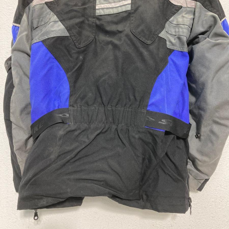 SPYKE モーターサイクルジャケット XS ブラック ブルー バイク