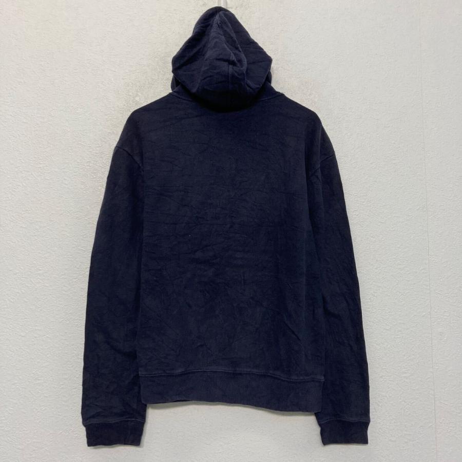 GAP ロゴスウェット パーカー ギャップ S ネイビー プルオーバー