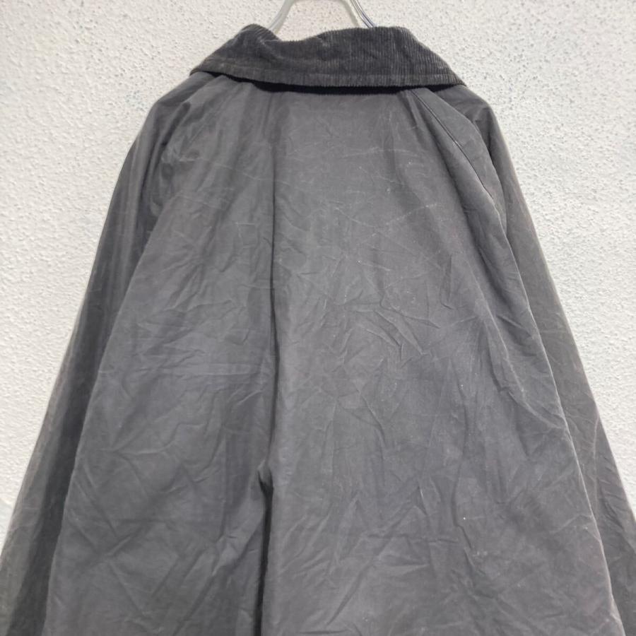 s.Oliven オイルドジャケット XL ブラック ビッグサイズ 裏地チェック