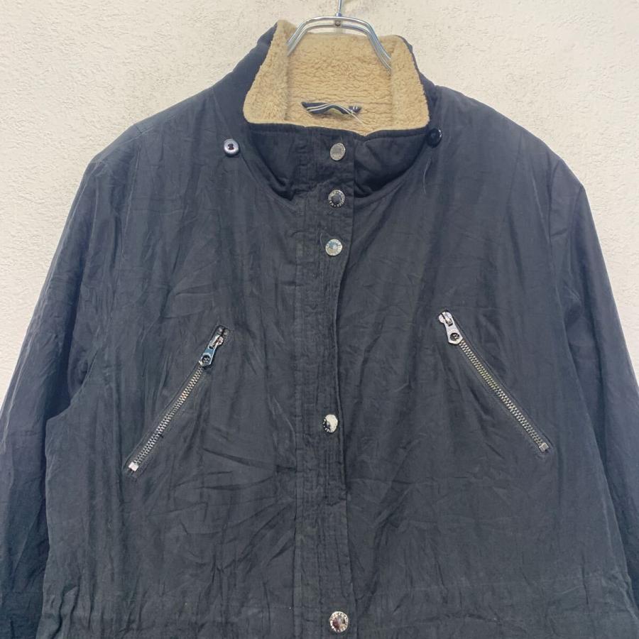 NAUTICA ジャケット ノーティカ XL ブラック ジップアップ スナップ 