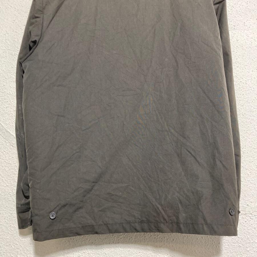 ワークジャケット XL 程 ブラック ジップアップ エポレット ポケット