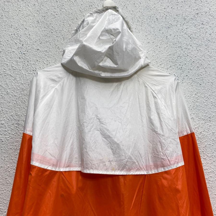 NIKE ナイロン ジャケット ナイキ XXL ホワイト オレンジ ビッグサイズ