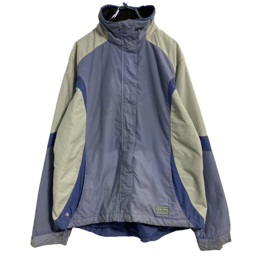 L.L.Bean マウンテンジャケット レディース M パープル ベージュ 