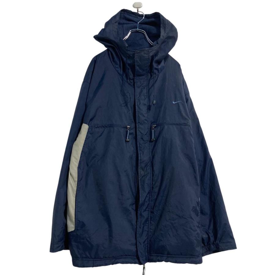 Nike ネイビー グレー フード付きジャケット