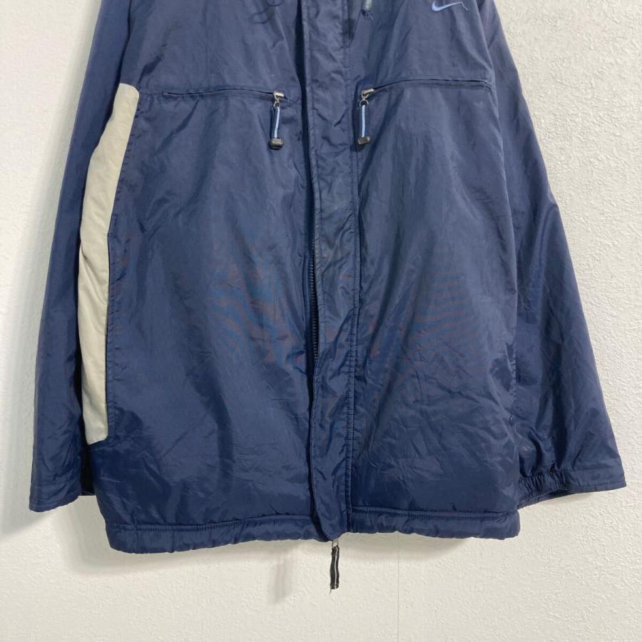 NIKE ナイロンジャケット XL〜 ネイビー グレー ナイキ パーカー 