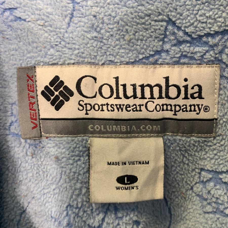 Columbia ジャケット レディース L ライトブルー コロンビア ジップ