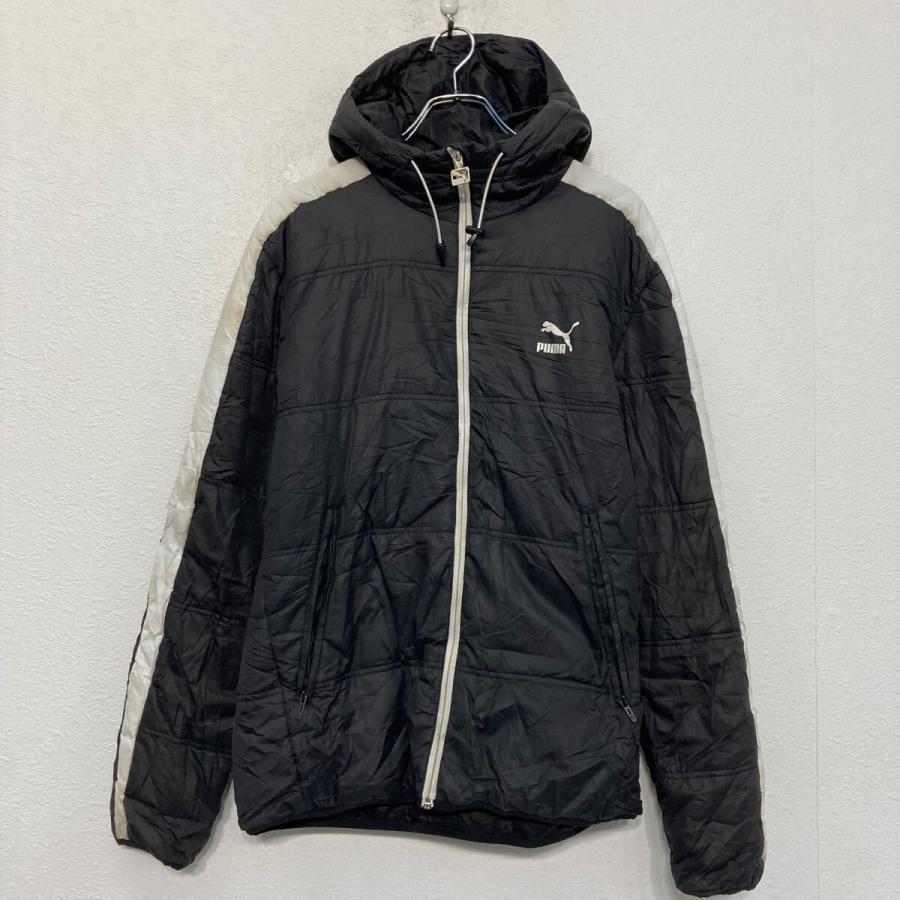 PUMA ダウンジャケット プーマ M ブラック 中綿 防寒 ブルゾン 