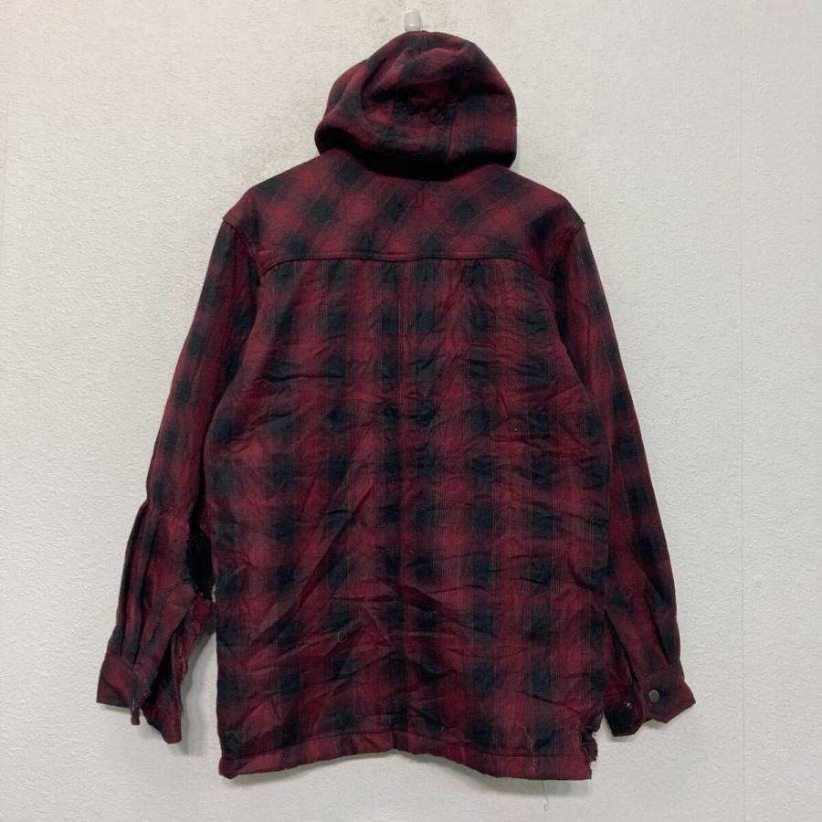 【Schott】ジップアップジャケット　赤タグ　黒　古着used 6TAS1 Schott】ジップアップジャケット 赤タグ 黒 古着used 6TAS1 - メルカリ