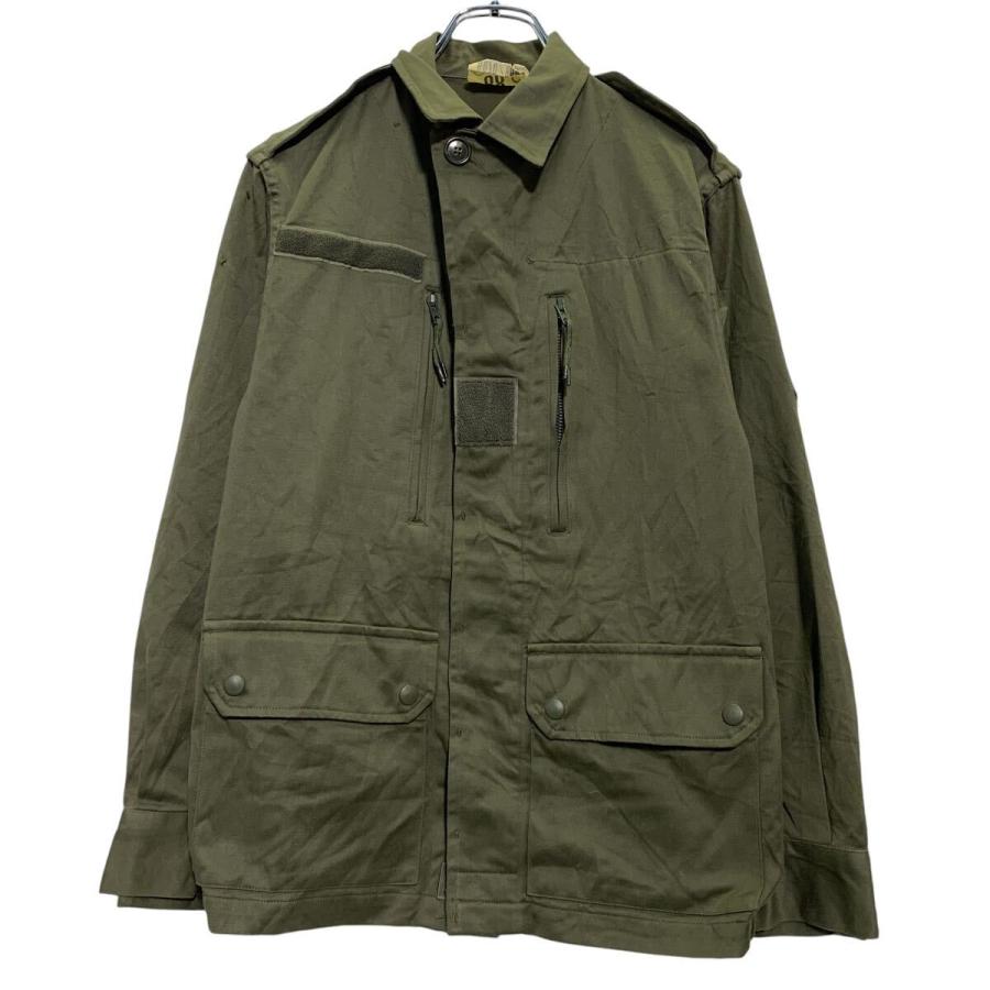 ミリタリージャケット オリーブ 88C エポレット ボタン ユーロ 古着卸