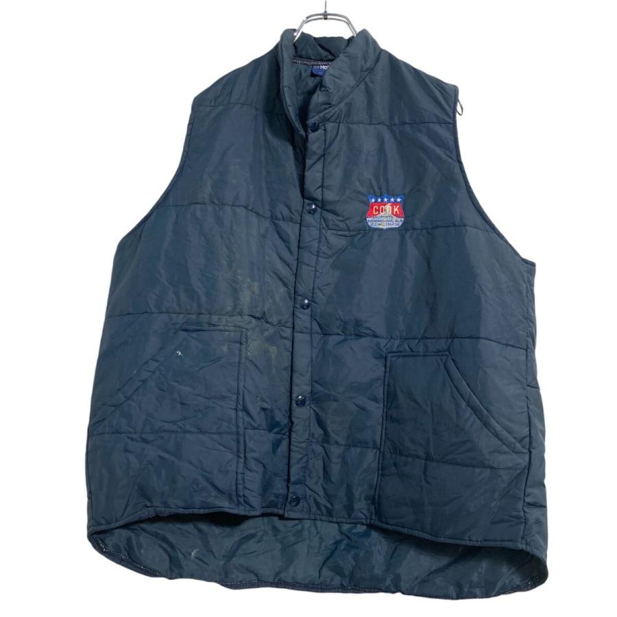 FINAL  ファイナルホーム ナイロン 中綿ベスト 紺 90s 00s FINAL HOME ファイナルホーム ナイロン 中綿ベスト 紺 90s 00s