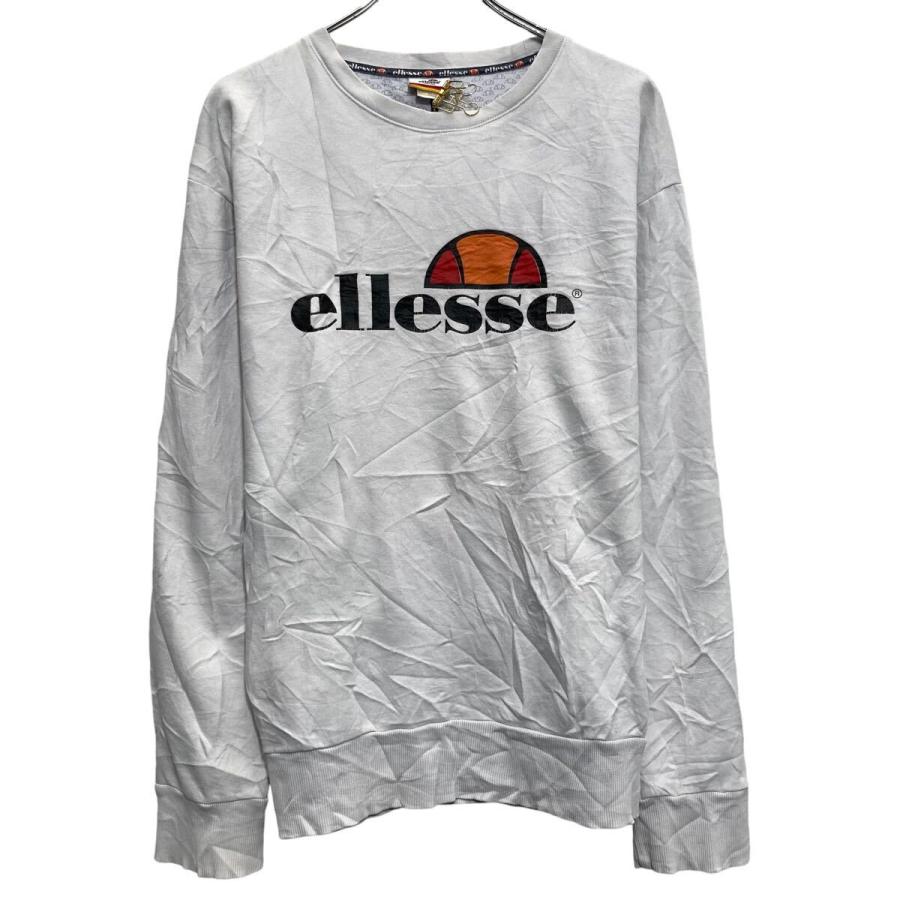 ellesse ロゴスウェット トレーナー エレッセ XL ホワイト ビッグ