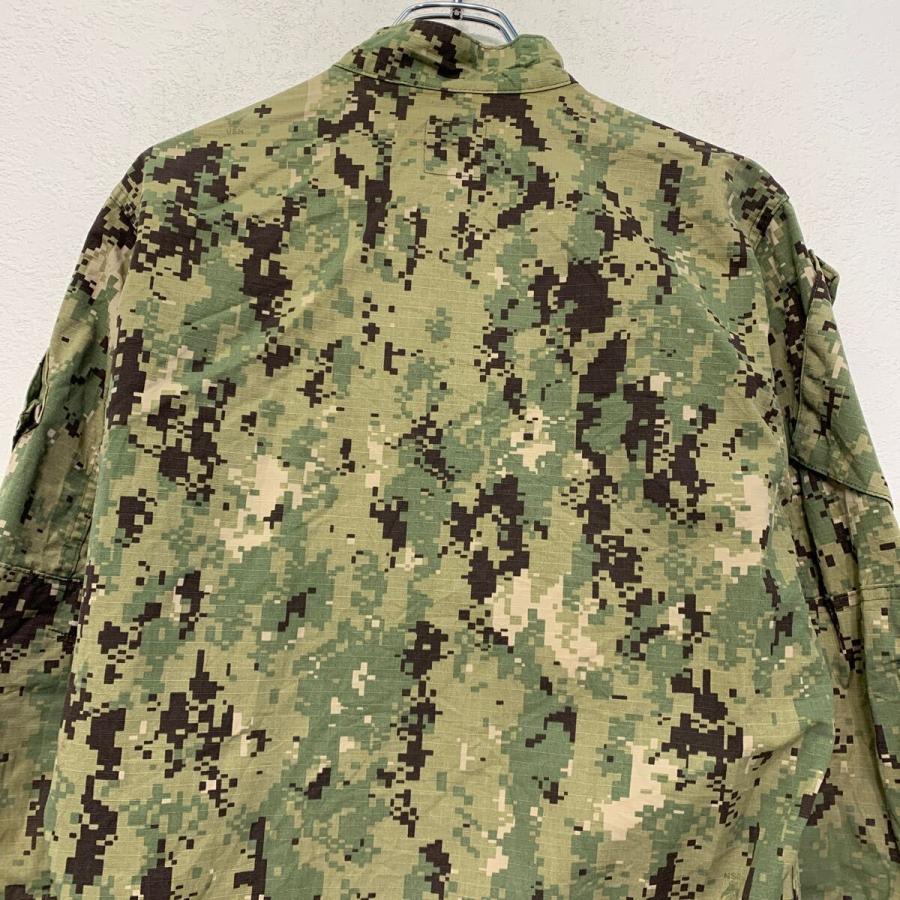 U.S.NAVY ミリタリージャケット S 迷彩 ユーエスネイビー カモ柄