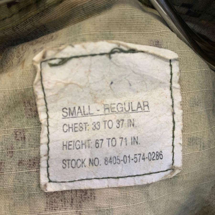 U.S.NAVY ミリタリージャケット S 迷彩 ユーエスネイビー カモ柄