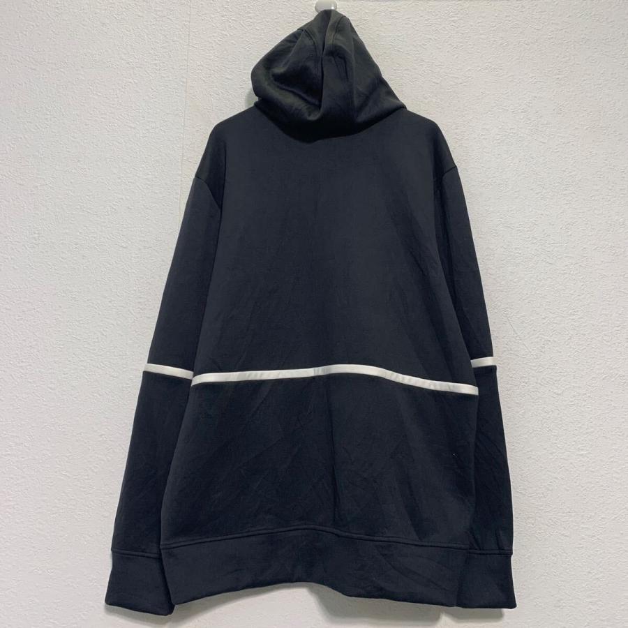 adidas ロゴジャージ XL ブラック ホワイト アディダス ジップアップ 