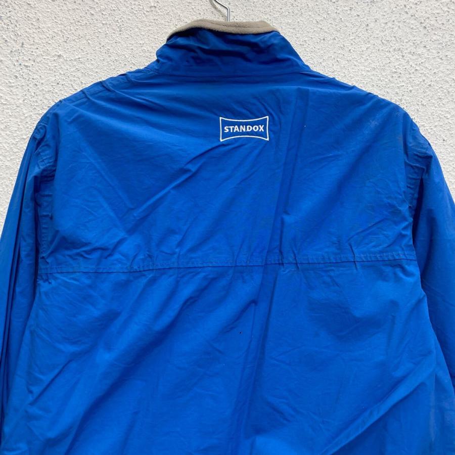 CLIQUE ナイロンジャケット M ブルー ブルゾン フルジップ バッグ