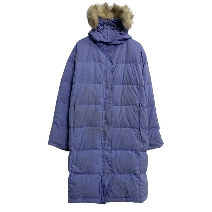 L.L.Bean ダウン中綿ジャケット レディース L パープル エルエル