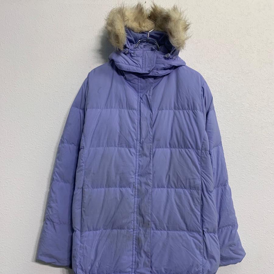 L.L.Bean ダウン中綿ジャケット レディース L パープル エルエルビーン 