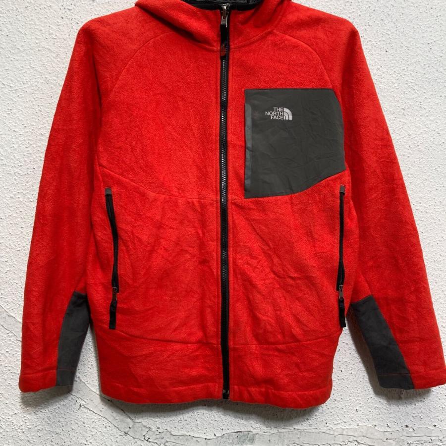 The north face フリースジャケット ザノースフェイス キッズ L レッド