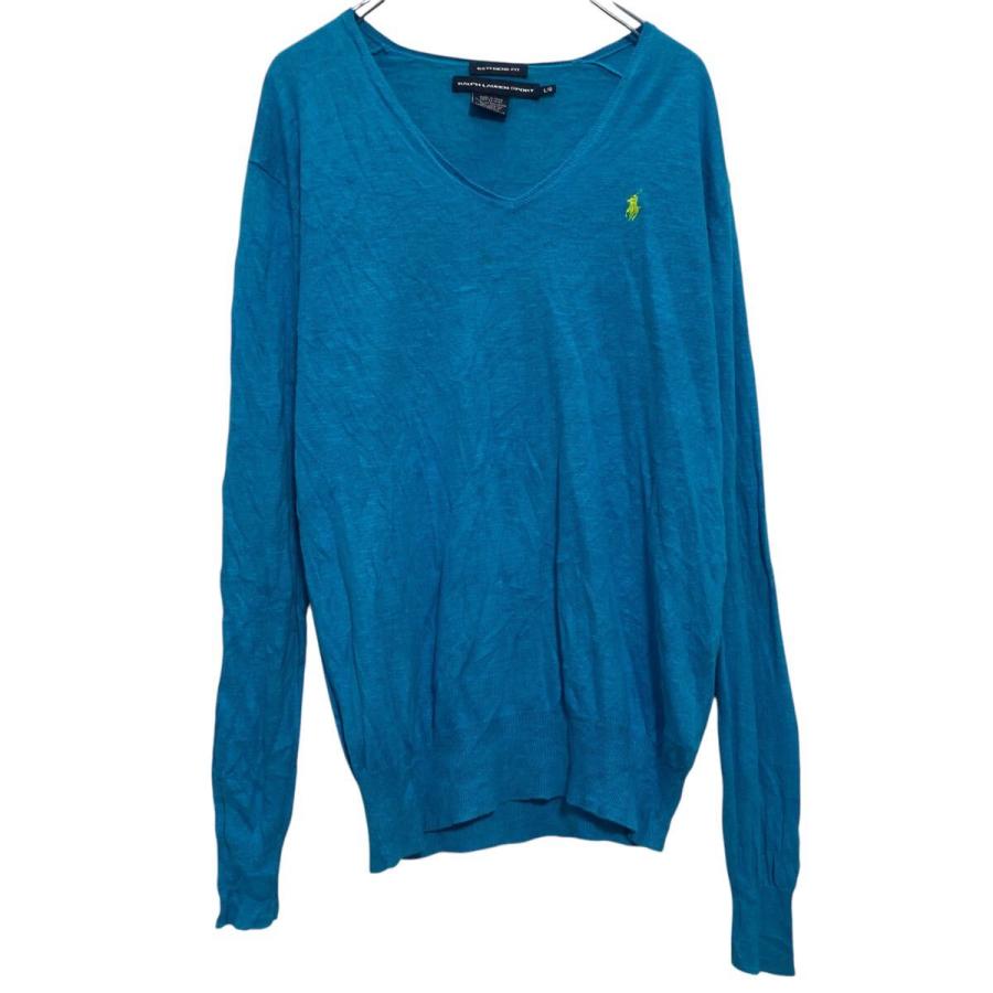 RALPH LAUREN Sport ニット セーター コットン混紡 レディース L