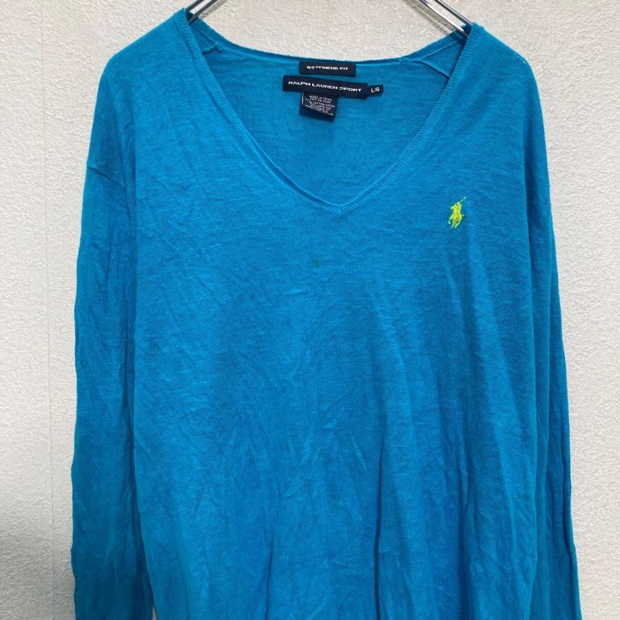 RALPH LAUREN Sport ニット セーター コットン混紡 レディース L