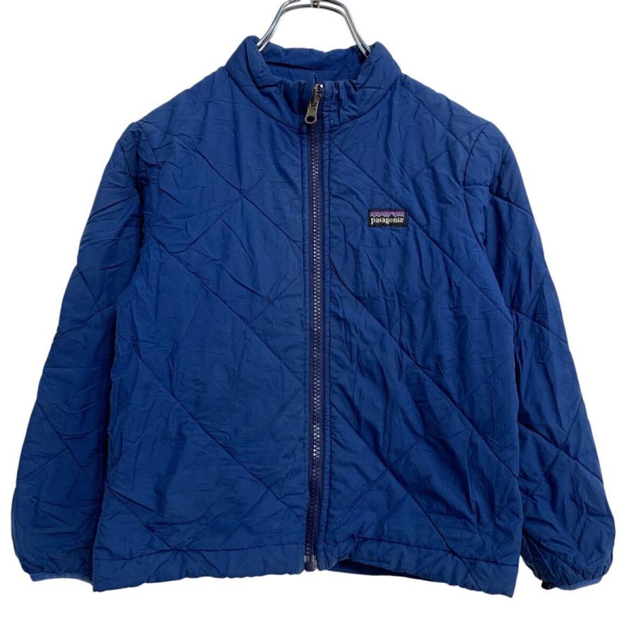 patagonia ダウン中綿ジャケット キッズ 110〜 ブルー
