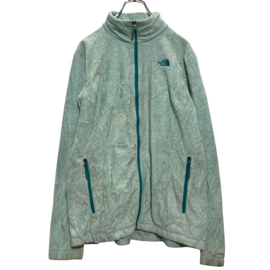 THE NORTH FACE ジップアップ フリースジャケット レディース L ミント 